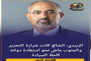 الزبيدي: الضالع كانت شرارة التحرير والجنوب ماضٍ نحو استعادة دولته كاملة السيادة