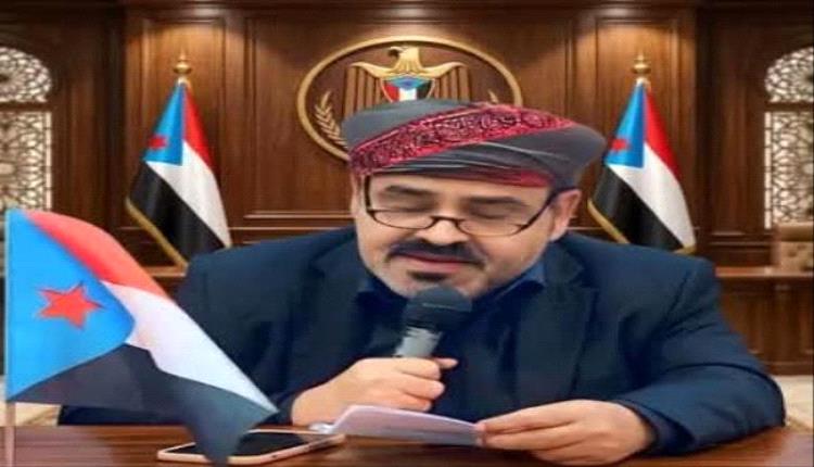 رئيس حلف قبائل الجنوب العربي يوجه رسالة الى القائد المحرمي.. علم الجنوب أولاً