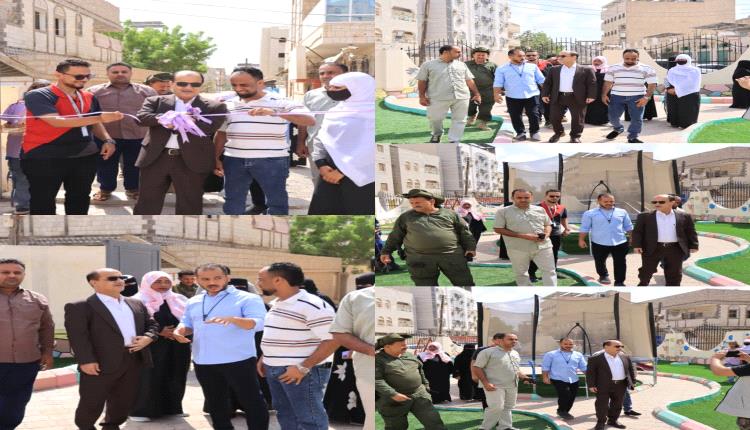 مدير عام دارسعد يفتتح حديقة الإنشاءات في منطقة البساتين