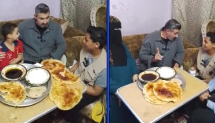 ياسر جلال يفاجئ "بائع البلاستيك" في منزله