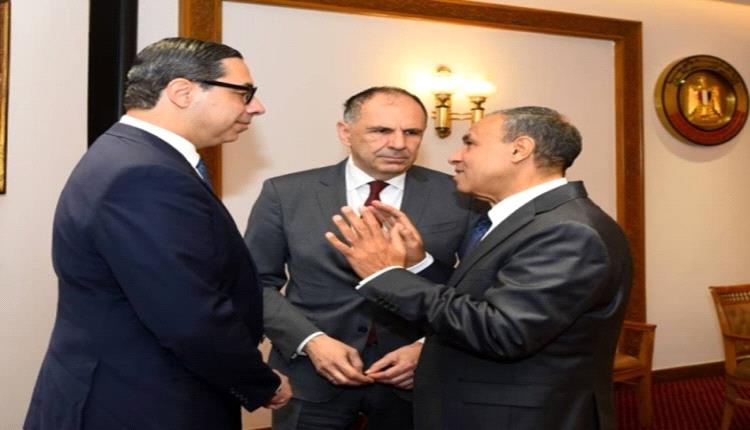 اتفاق مصري يوناني على مواجهة ترسيم ليبيا وتركيا حدودهما البحرية المتنازع عليها