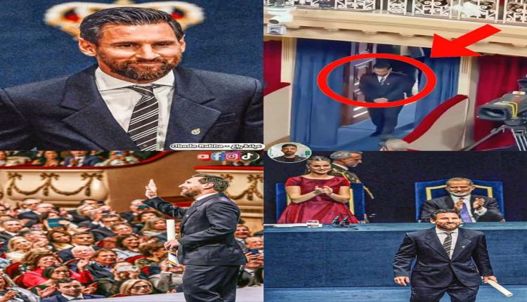 حتى العائلة الملكية وقفت احتراما له.. وعندما ظهر التاج فوق رأسه، بدا وكأن الصورة تقول كل شيء! 