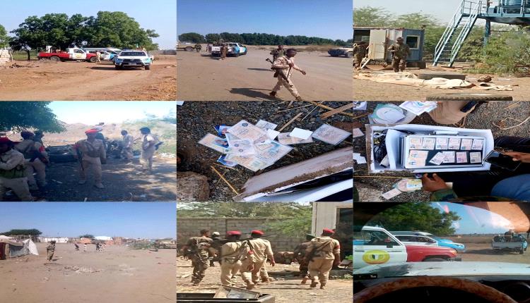 أمن العاصمة عدن ينفذ حملة مداهمة وتمشيط واسعة من العريش حتى العماد