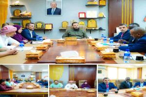 محافظ العاصمة عدن يبحث مع «اليونيسف» تعزيز التدخلات في قطاعات المياه والتعليم والتخطيط التشاركي لتحديد الأولويات
