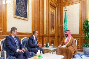 ولي العهد السعودي يتسلم رسالة خطية للملك سلمان من الرئيس المصري