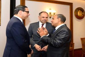 اتفاق مصري يوناني على مواجهة ترسيم ليبيا وتركيا حدودهما البحرية المتنازع عليها