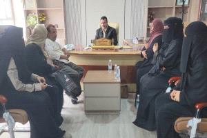 "الداؤودي" يلتقي مسؤول المرأة بمجتمعية البريقة ويشيد بدورها