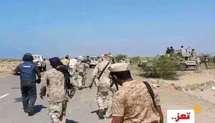 وصول ضباط من محور تعز إلى عدن