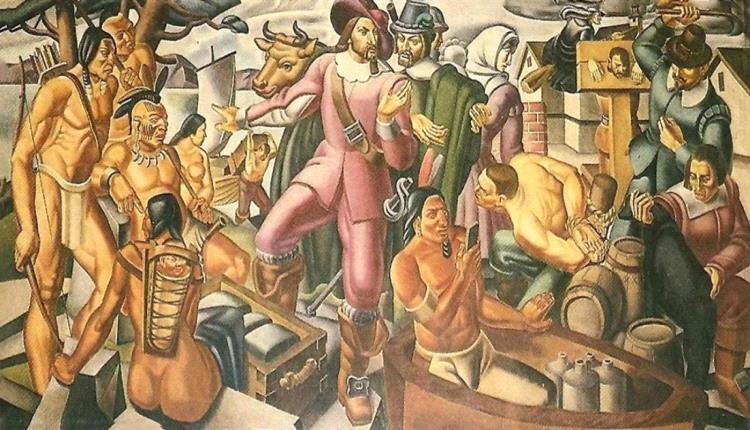 لوحة فنية تعود إلى عام 1937 تشعل الإنترنت بنظرية السفر عبر الزمن