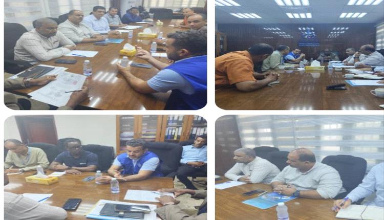 وفد من برنامج الأغذية العالمي يزور مؤسسة موانئ البحر العربي بالمكلا