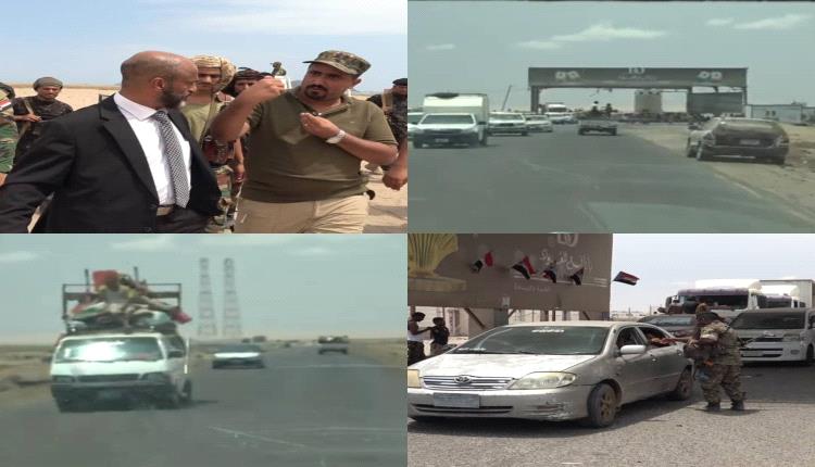 الوكيل المنصوري يتفقد مداخل ومخارج العاصمة ومنع الأسلحة وتسهيل دخول النازحين ( صور )