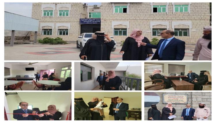 افتتاح مبنى الأسر المنتجة في دارسعد  بعد استكمال اعمال البناء وال..