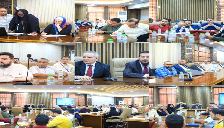 وزيرا الدولة محافظ العاصمة عدن والشؤون الاجتماعية والعمل يبحثان مع الـ