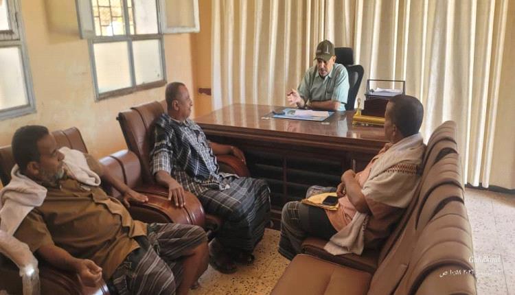 مدير عام المسيمير يبحث مع منظمة الإغاثة الدولية (RI) تعزيز التدخلات الإنسانية للنازحين