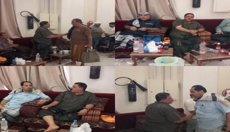 جموع غفيرة تتوافد إلى العاصمة عدن لتقديم واجب العزاء في وفاة الشيخ أحمد حسين جبر والد العميد أبوبكر جبر