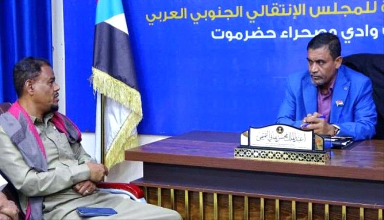 التميمي يناقش مع اتحاد نقابات عمال الجنوب بوادي حضرموت تعزيز العمل النقابي