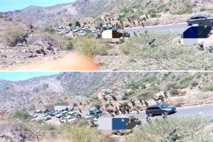 المقاومة الجنوبية تحاصر موكب العقيلي وتطالب بالإفراج عن الداعري
