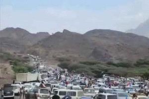 حشود من يافع وردفان تتوافد إلى العاصمة عدن للمشاركة في إحياء ذكرى تأسيس الجيش الجنوبي

