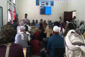 تنفيذية انتقالي سرار تعقد لقاءً موسعًا وتدعو للتعبئة العامة ورفد الجبهات